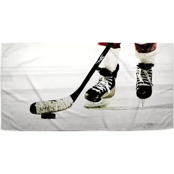 Osuška Sablio Ručník Lední hokej - 70x140 cm