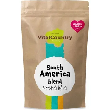 Káva Vital Country s.r.o. Zrnková káva South America Blend 1000g