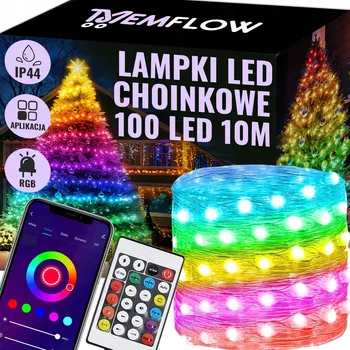 Vánoční dekorace Vánoční osvětlení na stromeček MEMFLOW do interiéru 10 m, 51 - 100 světýlek