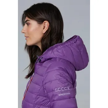 Soccx Dámská zimní bunda s kapucí BRIGHT PURPLE SPI-2000-2496/0141/L