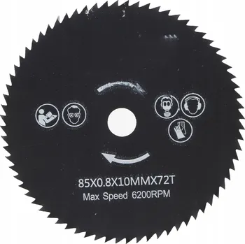 Pilový kotouč Pilový kotouč HSS 85 x 10 mm, 72 zubů