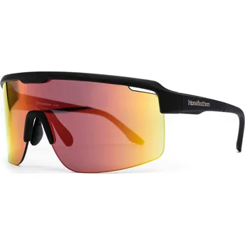 Unisex bike brýle Scorpio matt black/mirror červená Horsefeathers UNI