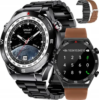 Hodinky Pánské hodinky CHYTRÉ HODINKY GRAVITY příjem hovorů 1.39" multifunkční