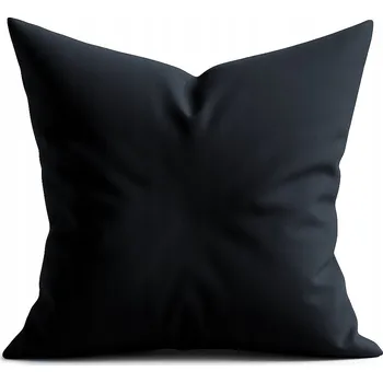 Povlak na polštářek DEKORAČNÍ POVLEČENÍ NA POLŠTÁŘ ČERNÉ JERSEY 40 x 40 CM