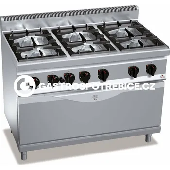 Sporák Sporák s troubou Bertos G7F6P+T