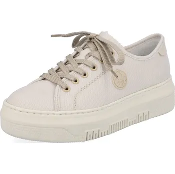 Dámské polobotky RIEKER M1926-80 béžové dámské tenisky 40