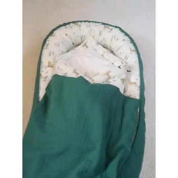 Dětská deka Pro útulný domov Deka mušelínová Petrolejová