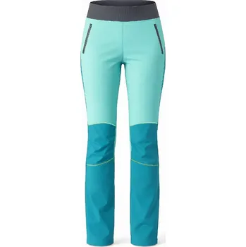Dámské kalhoty Softshellové kalhoty Dámské LETNÍ elastické - petrolejovo-mátové