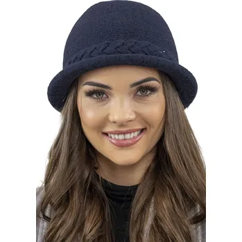 Klobouk Dámský klobouk Vivisence 7043 Barva: Modrá - tmavě, Velikost: UNI