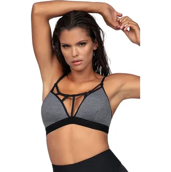 Sportovní top Reviver L5166/0 Barva: Šedá, Velikost: M