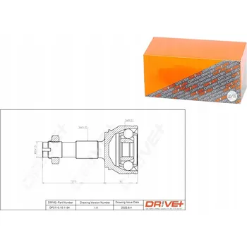 Poloosa kola Dr!ve+ DP2110.10.1154 Sada kloubu, hnací hřídel