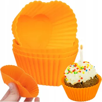 Forma na pečení SILIKONOVÁ FORMA NA MUFFINY PAPILOTKY BABEČKY K PEČENÍ 10 KS