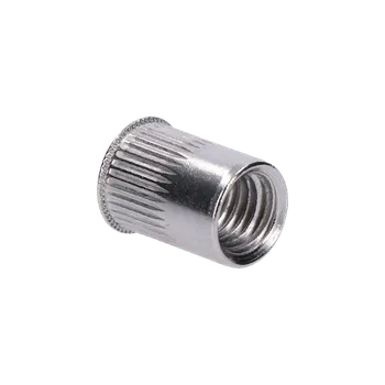 Matice Nerezová redukovaná nýtovací matice M10, zapuštěná hlava, rýhovaný dřík, AISI304 Průměr 8/11,8 M5 7