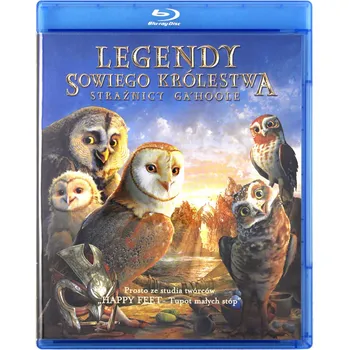 Blu-ray film Legendy sowiego królestwa: Strażnicy Ga'Hoole Blu-ray disk