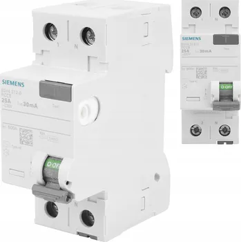 Proudový chránič Proudový chránič 2P 40A 30mA typ AC Siemens 5SV4314-0