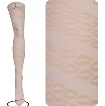 Podprsenka Vzorované Punčocháče Calzamia 40den béžové CALMA velikost 3