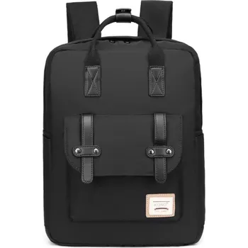 Městský batoh KONO dámský batoh EB2211 - černý - 11L