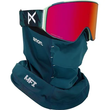 brýle Anon M4 Cylindrical MFI Face Mask - Family Tree/Perceive Sunny Red one size