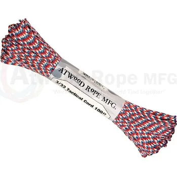 Stan Atwood Rope MFG Paracord 275 Tactical Cord(100FT) - Liberty