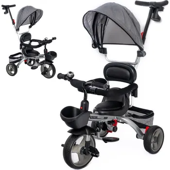 Dětská tříkolka Pro-Tech KIDS Dětská tříkolka - šedá 41141 KJY005
