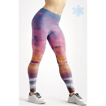 Dámské legíny UTOPY Termo Dámské sportovní legíny See the Sea Velikost: 4XL