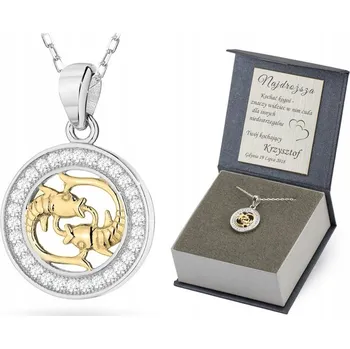 Přívěsek STŘÍBRNÝ Řetízek a Přívěsek 925 Znamení STŘELEC