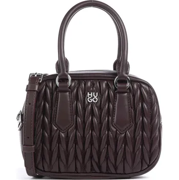 Kabelka Hugo Chris 2.0 - Kabelka v tmavohnědá, imitace kůže, 229579 | Kabelky pro ženy & muže