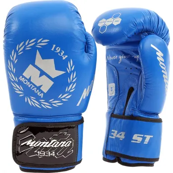 Boxerské rukavice MONTANA Boxerské rukavice Montana 34 ST 12 OZ MODRÁ