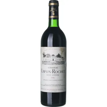 Víno Archivní víno 1986 Chateau Lafon-Rochet Saint-Estèphe 0,75 l