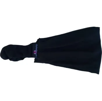 Šátek Dívčí čelenko-šátek/ černý bambus/ 20cm