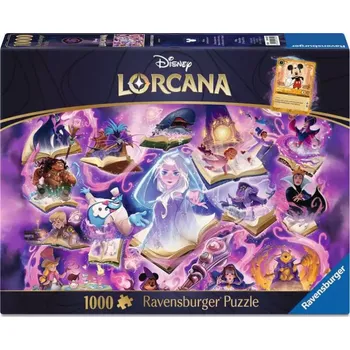 Puzzle Disney Lorcana Puzzle: Glimmers of the Realm - Amethyst