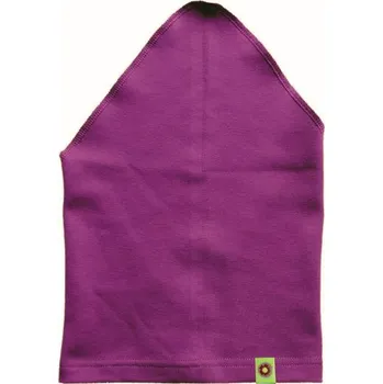 Šátek Dětský šátek na hlavu Terka - kvítek, ostružinová (použitý materiál finerib)