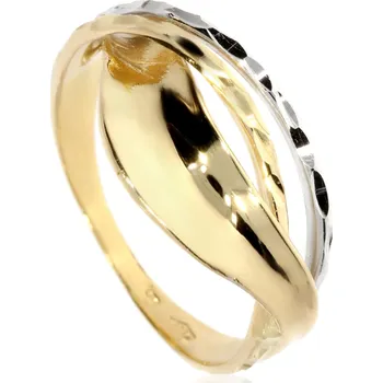 Prsten Zlatnictví Helios Zlatý prsten lesk s rytím