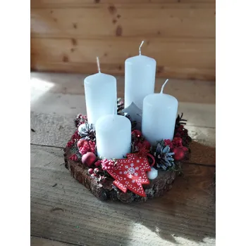 Věnec Zahradnidum Svícen adventní 4