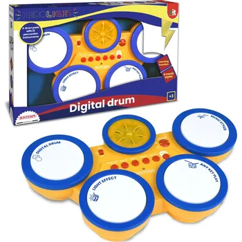 Hudební nástroj pro děti Bontempi Bubny digitální se světelnými efekty