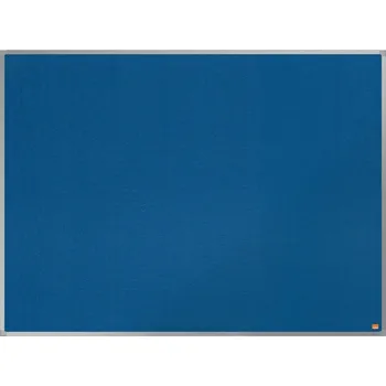 Kancelářský nábytek Tabule textilní Nobo Essential 120x90 cm, plstěná, modrá