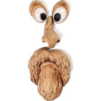 Zahradní dekorace Starý usměvavý muž zahradní socha