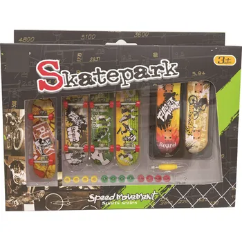 autíčko SKATEBOARD sada 6ks