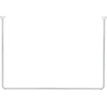 Tyč na sprchový závěs 2,5x90x90 cm AWD 162643019