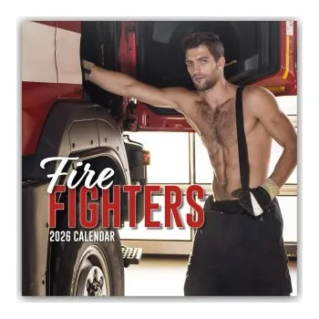 Diář Firefighters - Feuerwehrmänner 2026 - 16-Monatskalender (EN)
