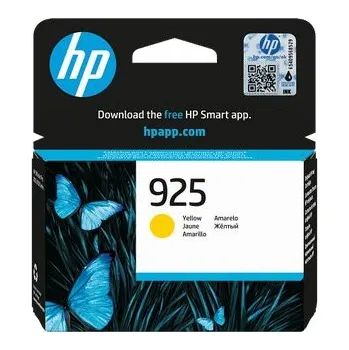 Tiskárna HP 925 Žlutá originální inkoustová kazeta, 400 stran
