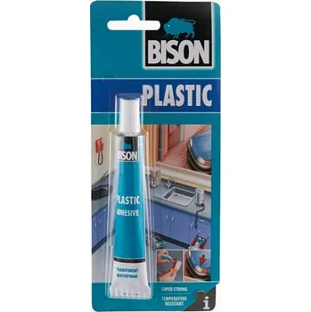 Průmyslové lepidlo Lepidlo na plasty pružné - Adhevise transparentní 25 ml BISON