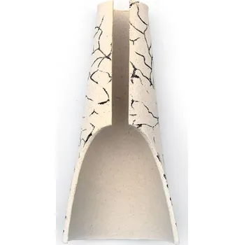 Osvětlení do terária Keramický kryt velký krémový E27