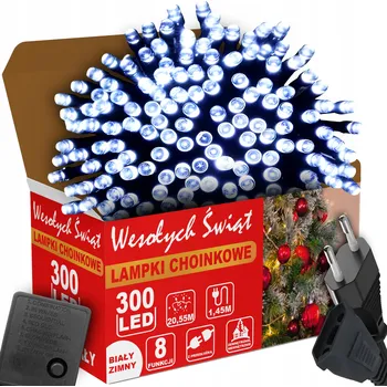 Vánoční dekorace Vánoční osvětlení na stromeček MAXSELL venkovní 22 m, 201 - 300 světýlek