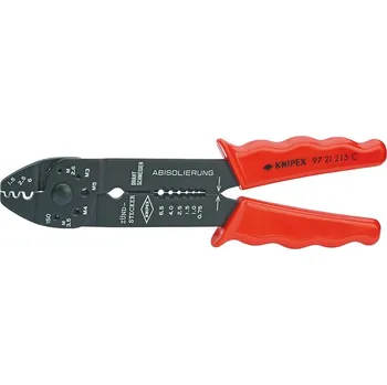 Kleště Krimpovací kleště na lisování konektorů KNIPEX 9721215C