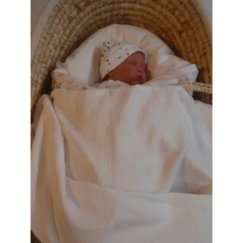 Dětská deka Pro útulný domov Deka mušelínová Bílá