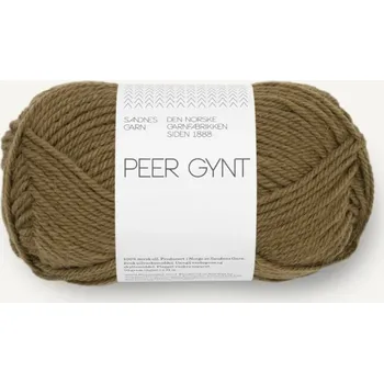 Příze Sandnes Garn Peer Gynt 9873 – dark olive