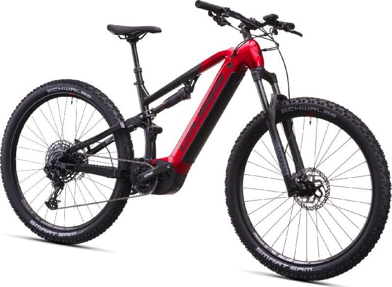 Elektrokolo CRUSSIS e-Full 9.11-(894 Wh) 24,85Ah 29" ČERNÁ ČERVENÁ 2026 rám 21" + DOPRAVA ZDARMA