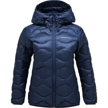 Peak Performance W Helium Down Hood Jacket - blue shadow
