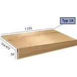 Vinylový schod Vinylové schody Brased Ecoline Step 1A - 9591 Dub královský světlý 138727159